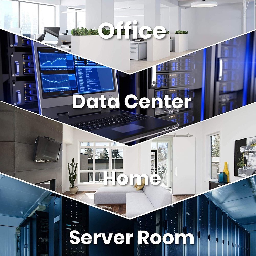 Cat5e Ethernet Patch/Lan Cable With Gold Blue, 4 Pair RJ45-1MTR - Image 7