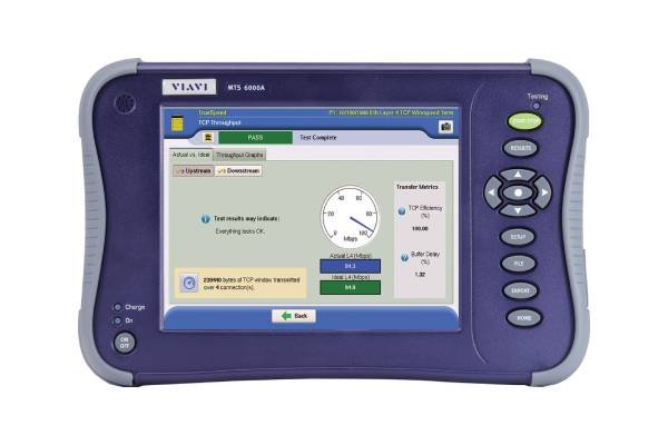 VIAVI T-BERD/MTS-6000A Compact Modular Fiber & Network Test Platform