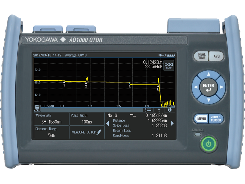 YOKOGAWA OTDR AQ1000 -32/30dB Dual Wavelength - Image 2