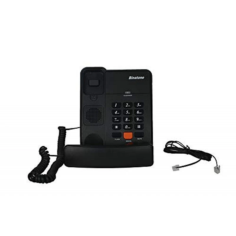 Binatone Spirit 111N Basic Corded Landline Phone for Office & Home (Black) - Image 5