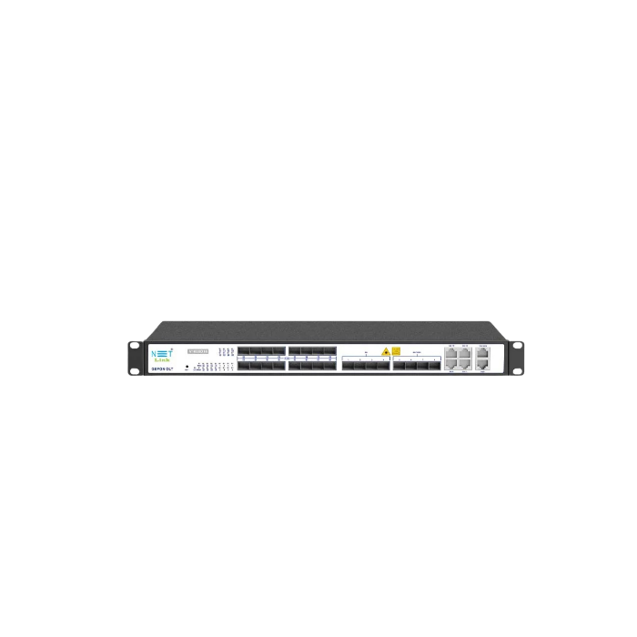 NETLINK V1600D16 GEPON OLT – 16 Port, L3 Switching, VLAN, QoS, ONU Auto-Upgrade