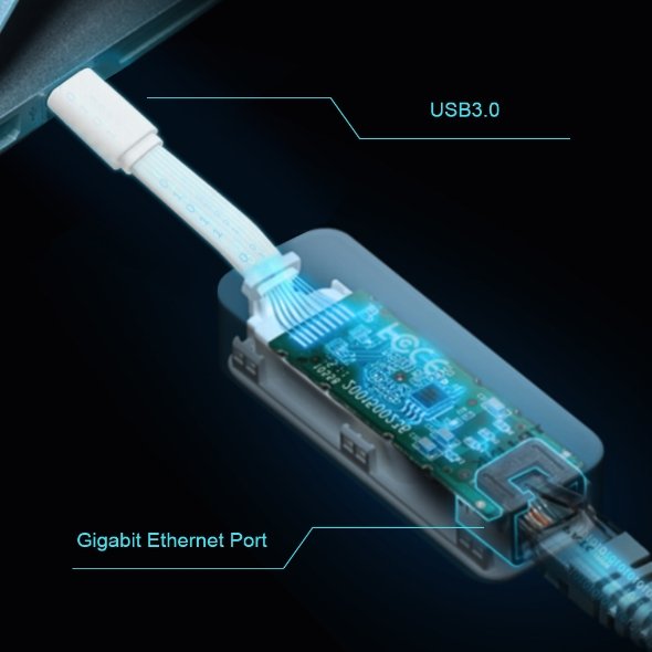 USB Type-C TP-Link UE300C USB Type-C to RJ45 - Image 5
