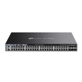 TP-Link TL-SG6654XHP | Omada 48-Port Gigabit Stackable L3 Managed PoE+ Switch with 6 10G Slots