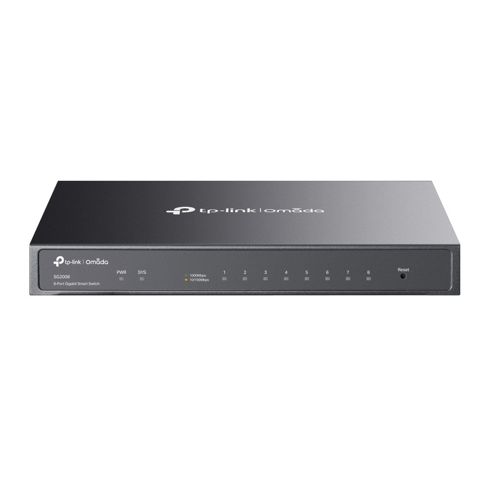 TP-Link TL-SG2008 (SG2008) JetStream Omada 8-Port Gigabit Smart Switch