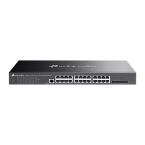 TP‑Link TL‑SG3428 JetStream 24‑Port Gigabit L2 Managed Switch with 4 SFP Slots