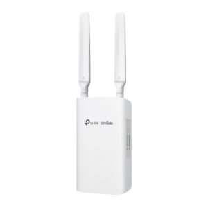 TP-Link ER703WP-4G Outdoor Omada 4G+ Cat6 AX3000 Wi-Fi 6 Gateway – Dual-Band, Weatherproof, Indoor/Outdoor Use