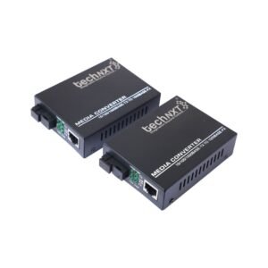 Media converter TECHNXT SM DF 20KM 10/100