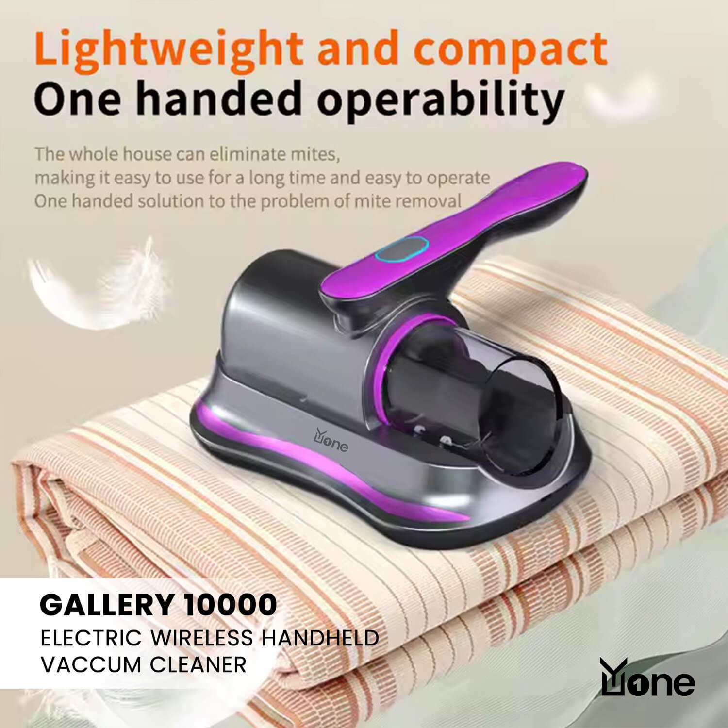 YuOne Gallery 10000 Wireless Vacuum Cleaner 50W motor - Image 2