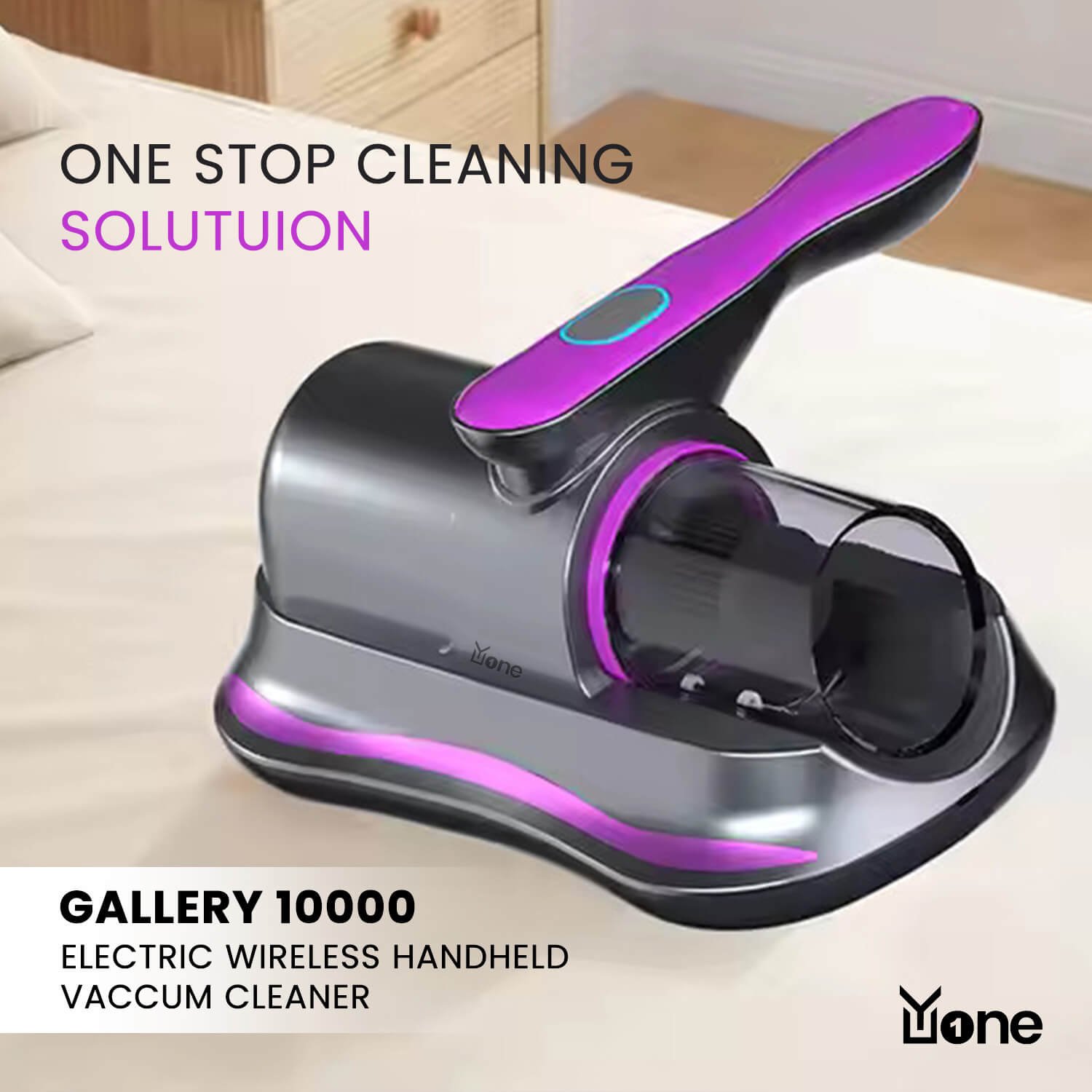 YuOne Gallery 10000 Wireless Vacuum Cleaner 50W motor - Image 3