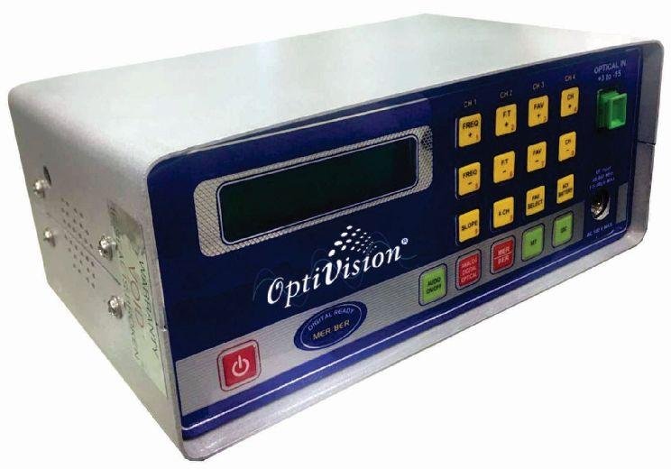 OPTIVISION Decibel Meter(6-in-1) Optical Power Tester -CATV&DVB-C