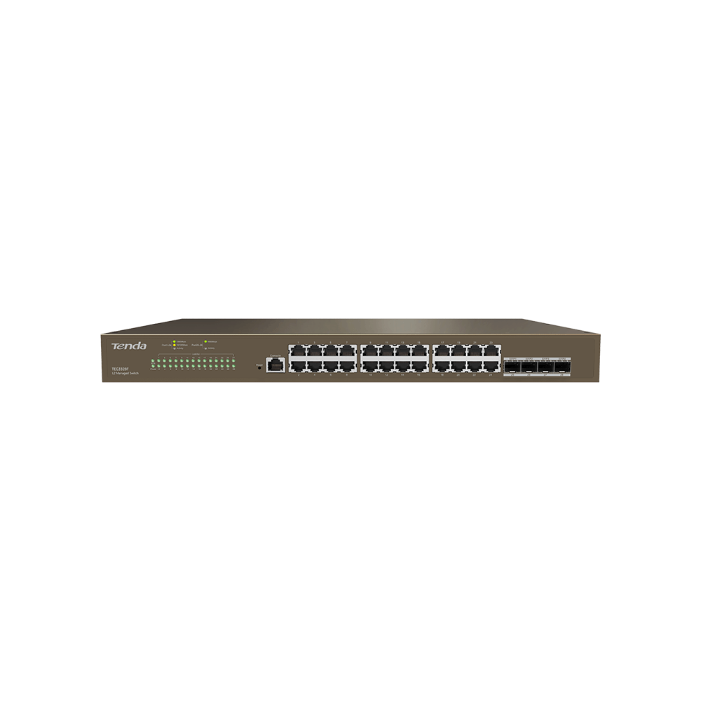 Managed PoE Switch Tenda TEG3328F L2 Managed Switch