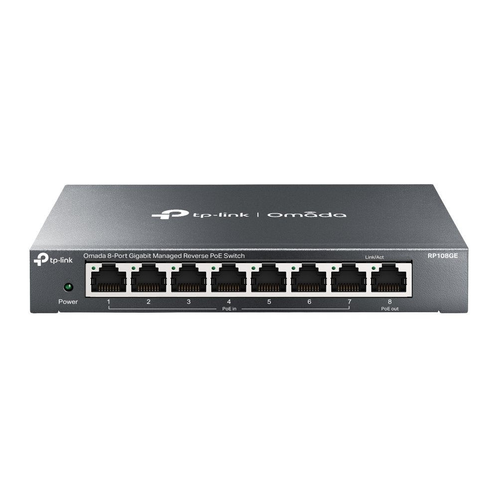 TP-Link TL-RP108GE 8 Port Gigabit Managed Reverse PoE Switch - Image 4