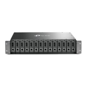 TP-Link 14-Slot Rackmount Chassis – TL-MC1400 for Fiber Media Converters