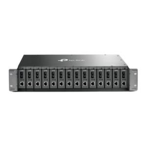 TP-Link 14-Slot Rackmount Chassis – TL-MC1400 for Fiber Media Converters