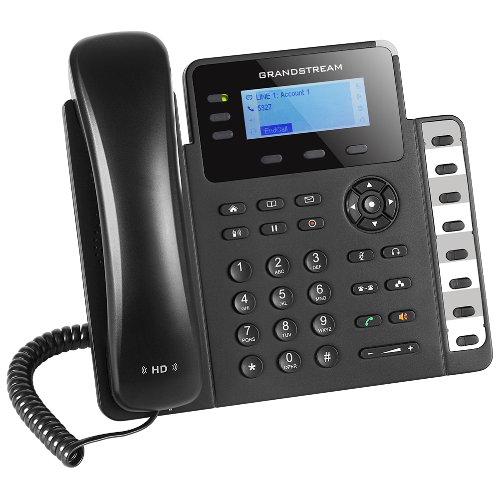 Grandstream Landline GXP1630 IP Phone with PoE High Performance VoIP Solution for Small to Medium Businesses - Image 3