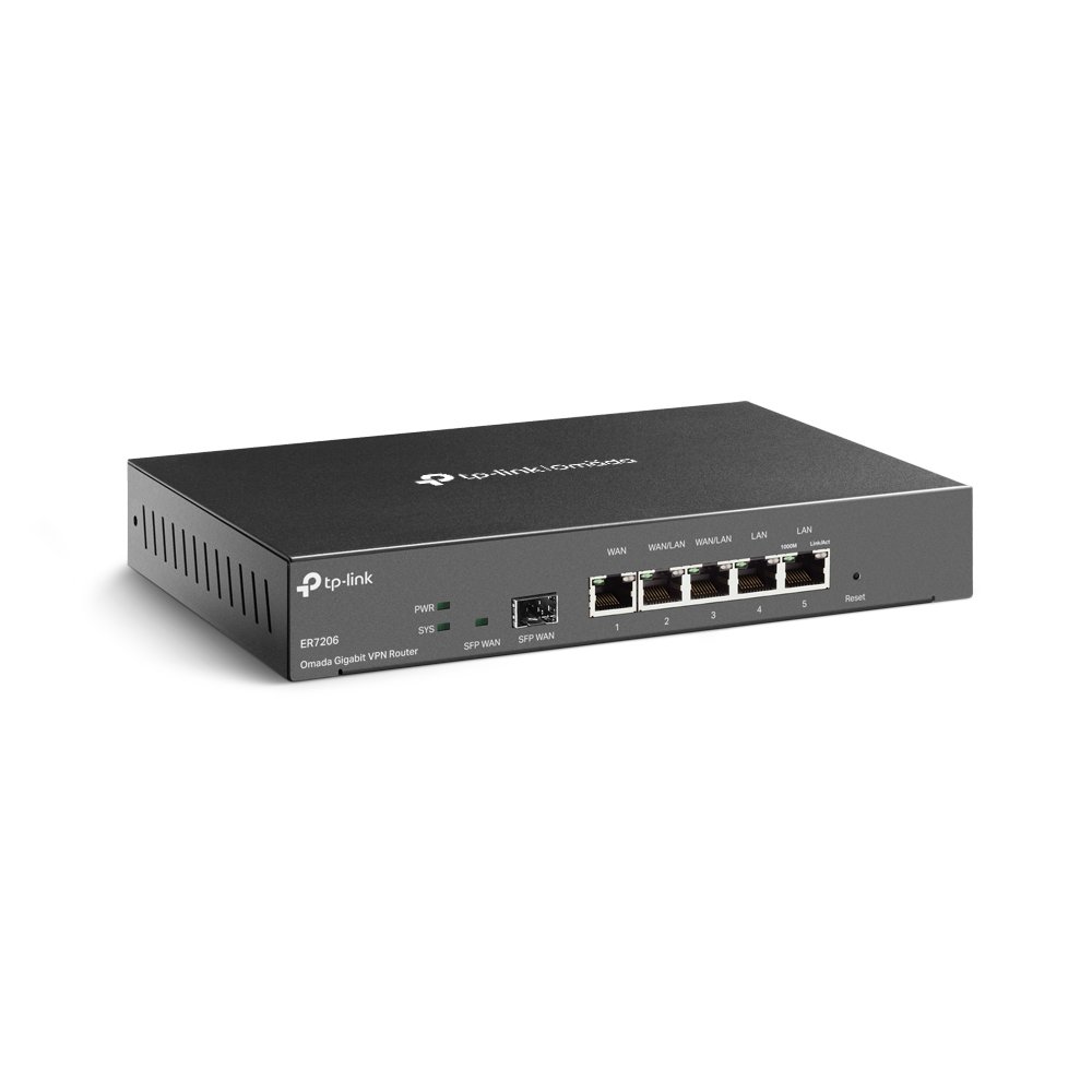 TP-Link ER7206 SafeStream Gigabit Multi-WAN VPN Router with one SFP Port - Image 3