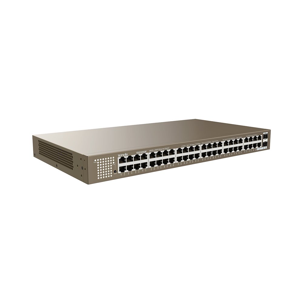Managed Giga Switches Tenda TEG1050F 48GE+2SFP - Image 3