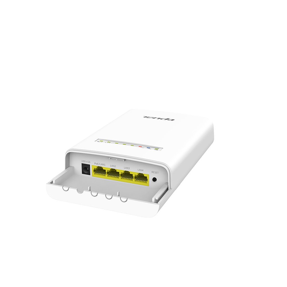 Tenda OS3 5GHz 12dBi Outdoor CPE | 867Mbps Wireless Bridge with 4 LAN Ports - Image 5