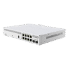 MIKROTIK SWITCH CSS610-8P-2S+IN | 8-Port PoE Gigabit Switch with 2x 10G SFP+ and 140W PoE Budget