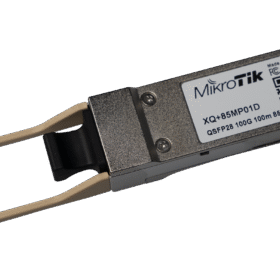 Mikrotik SFP XQ+85MP01D | 100G QSFP28 MM Module | 100m MPO for CCR2216/CRS504