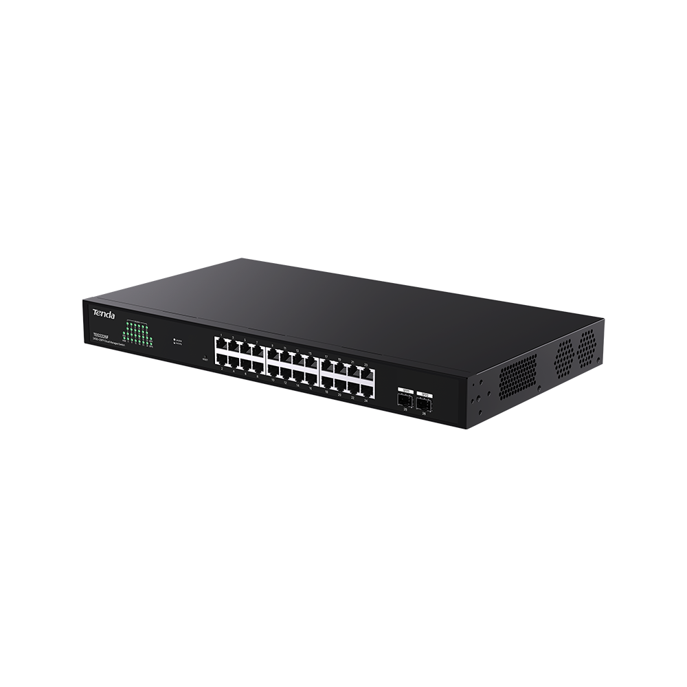 Tenda TEG2226F 24GE+2SFP Cloud Managed Switch - Image 4