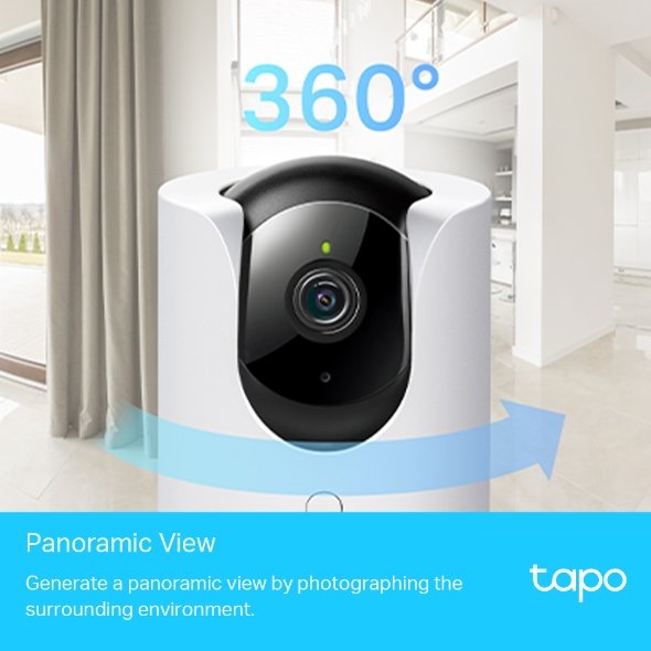 Tp-Link TAPO C225 Pan/Tilt AI Home Security Wi-Fi Camera - Image 4