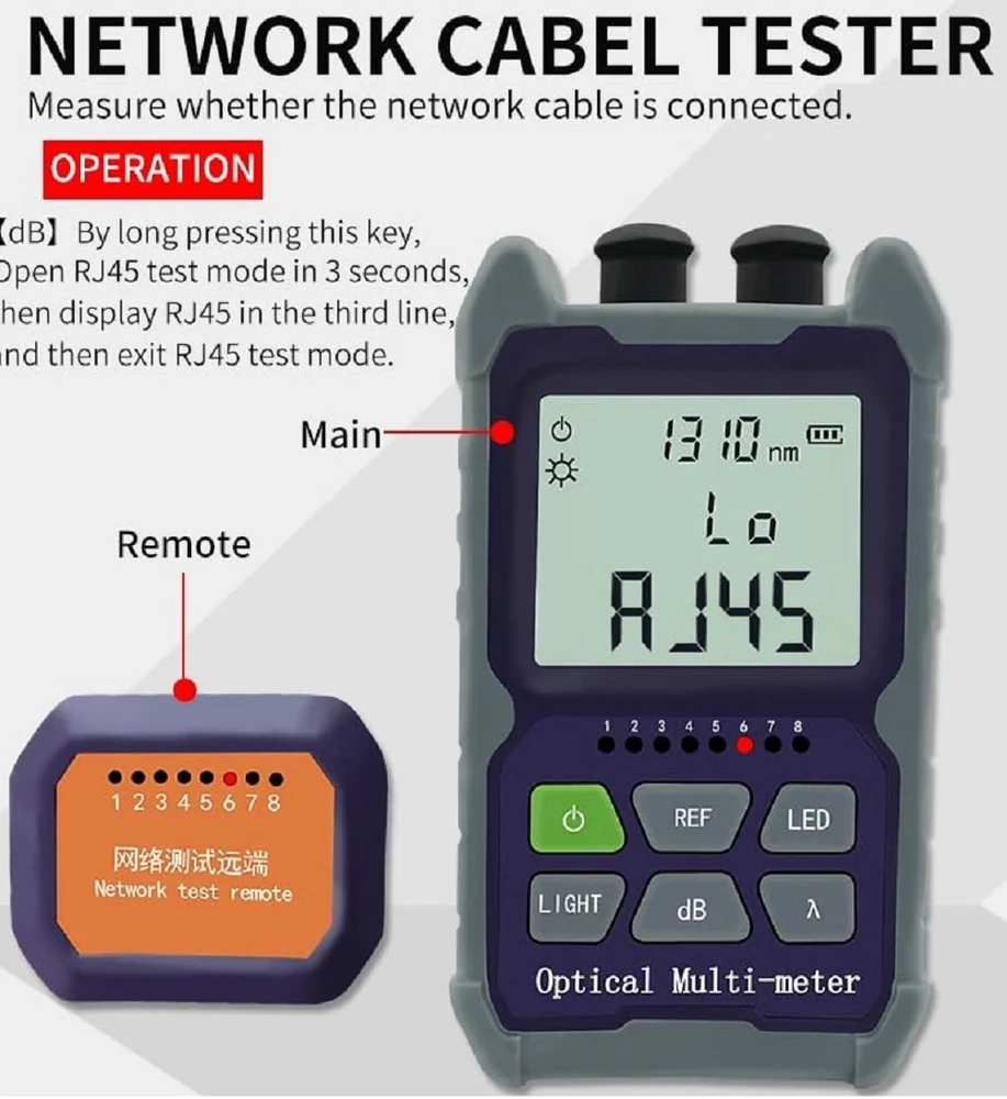 Optrona OPM-Optical Power Meter With VFL-20mw - Image 5