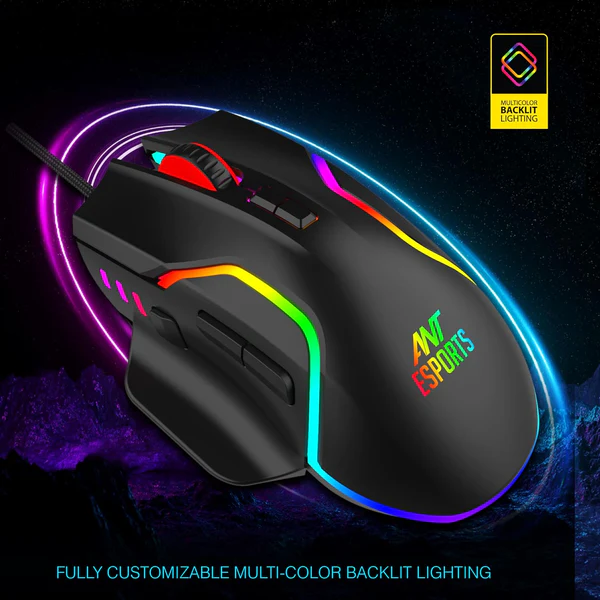 Gaming Mouse – Ant Esports GM320 RGB Wired, 12800 DPI - Image 4