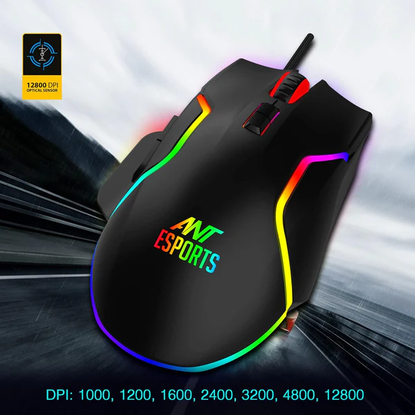 Gaming Mouse – Ant Esports GM320 RGB Wired, 12800 DPI - Image 5