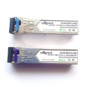 SFP BIDI Syrotech 1.25G 1 Pair ( GOXS -BI3412-40D & GOXS BI4312-40D)