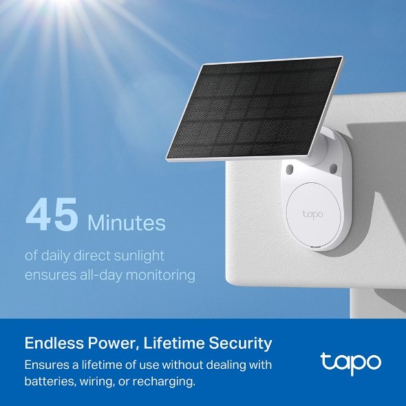 TP-Link Tapo C410 KIT Solar-Powered Security Camera Kit - Image 6
