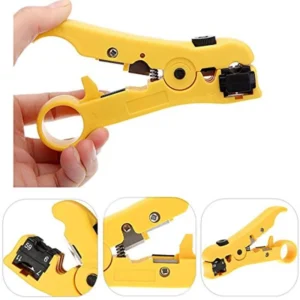 Rotary Coaxial Cable Stripper