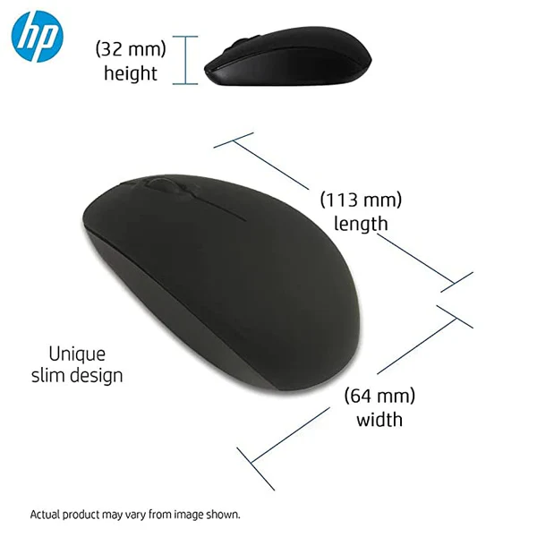P W111 Wireless Optical Mouse | 1200 DPI | 2.4GHz Ergonomic Design - Image 6