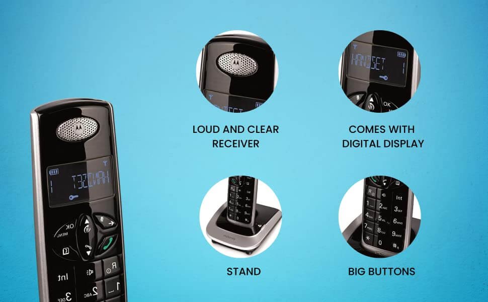 Motorola D501I Digital Cordless Telephone - Image 4