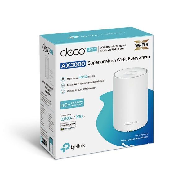 Home Mesh WiFi 6 Tp-Link Deco Deco X50-4G - Image 10