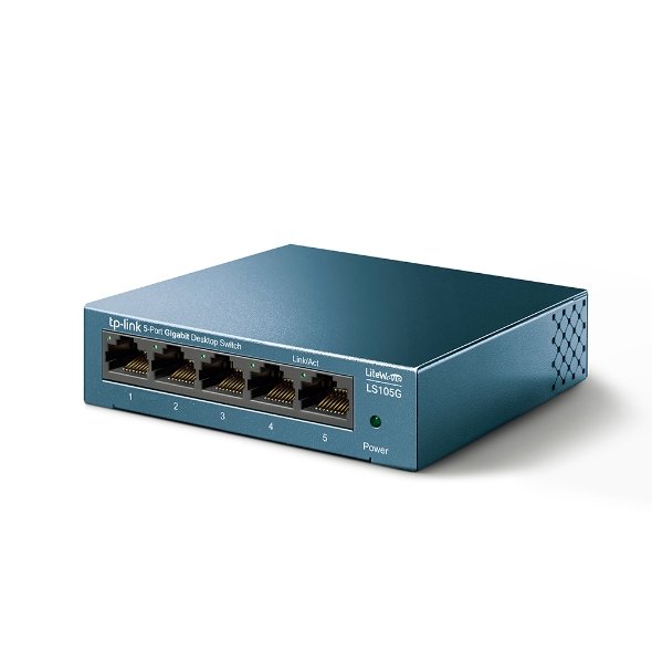 Desktop Switch TP-Link LS105G 5-Port 10/100/1000Mbps - Image 3