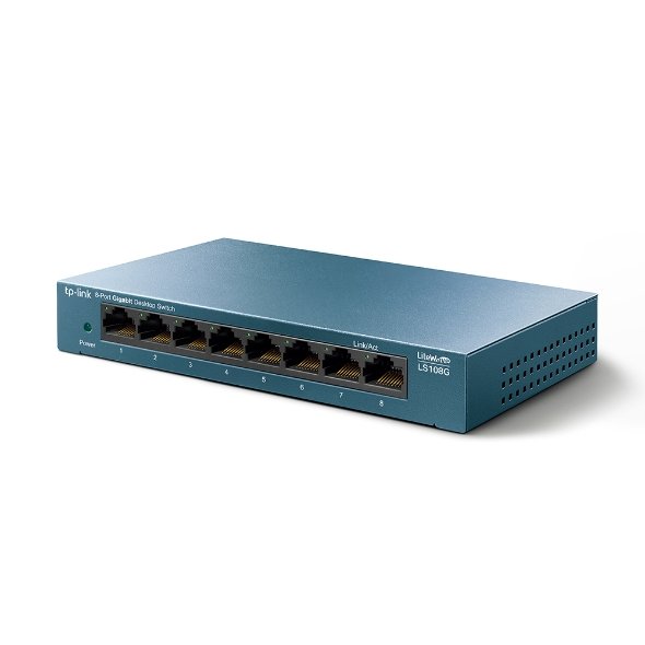 Desktop Switch TP-Link LS108G 8-Port 10/100/1000Mbps - Image 4