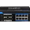 MATCH LB-LINK Switch Industrial 8-Port Gigabit PoE+ 2/4-Port