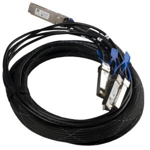 Mikrotik SFP XQ+BC0003-XS+ | 3m QSFP28 to 4x SFP28 Breakout Cable for 25G/40G Devices