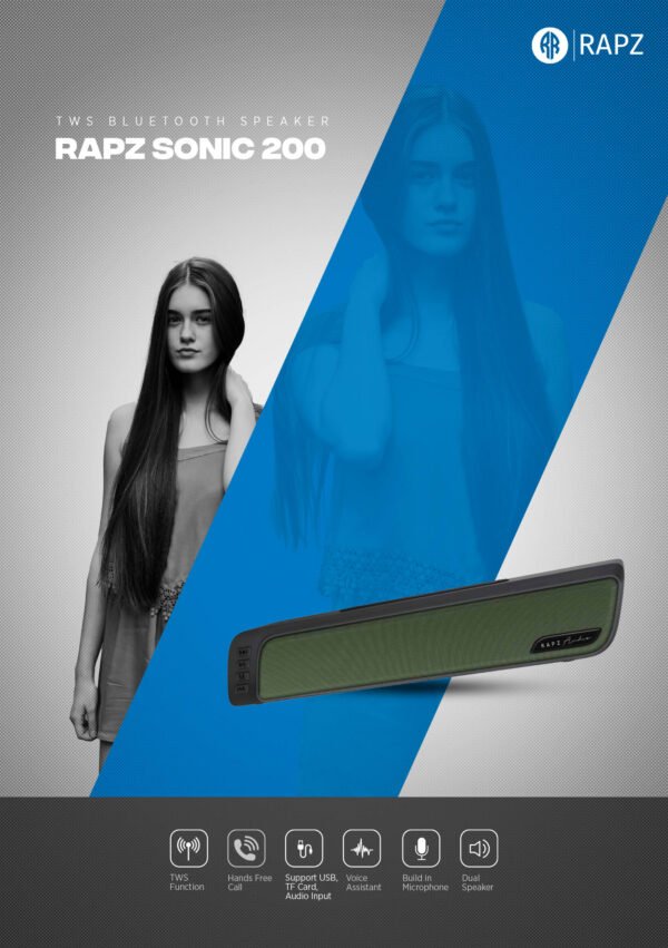 RAPZ-Sonic 200 TWS Speaker - Image 3