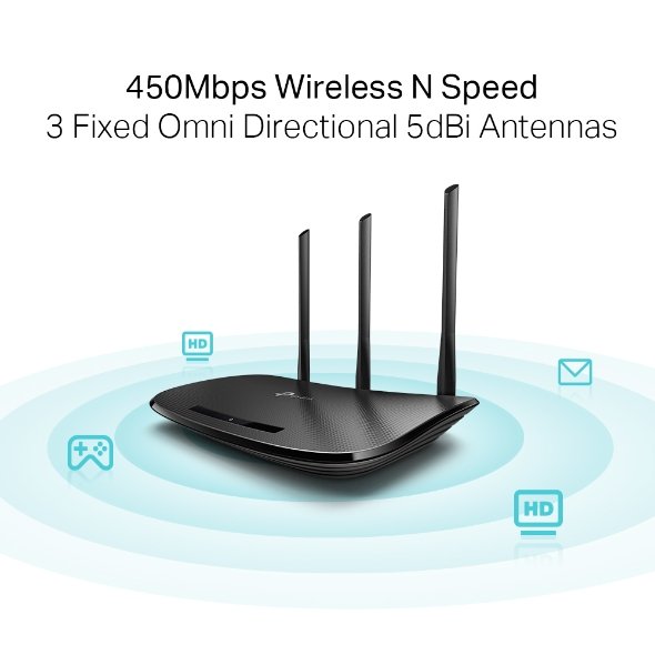 TP-Link TL-WR940N V1 450Mbps Wireless N dual band Router - Image 4