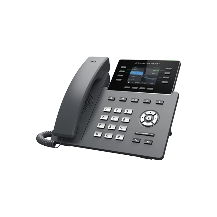 Landline Phone Grandstream GRP2624 – 8-Line Professional IP Phone with Wi-Fi, Bluetooth & PoE