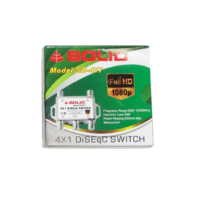 CABLE TV 4 WAY SPLITTER SOLID SD-417