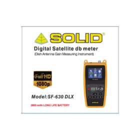 DB METER SOLID SF-630DLX Digital Satellite dB meter
