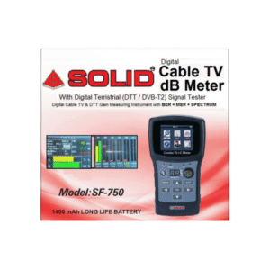 DB METER Solid SF-765 Cable TV dB Meter