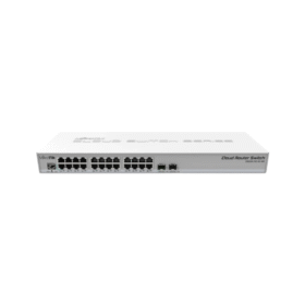 MikroTik CRS326-24G-2S+RM | 24-Port Gigabit Ethernet Switch with 2 SFP+ Ports