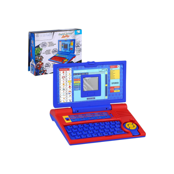 Storio Toys Laptop for Kids – Educational Learning Toy with Mouse