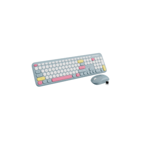 ZEBRONICS Wireless Keyboard & Mouse Combo – Companion 302, 2.4GHz, 13 Multimedia Keys