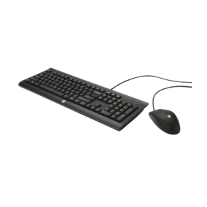 HP C2500 Wired Keyboard and Mouse Combo – Full-Size Spill-Resistant Keyboard