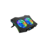 ZEBRONICS ZEB-NC9000 Laptop Cooling Pad – Black | Dual-Fan, 1200 RPM